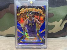 2024-25 Panini Prizm Black Talismen Zion Williamson Prizm /125 Blue Ice Pelicans