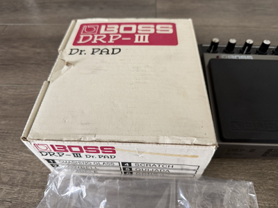 Boss Dr. Pad DRP-III Drum Synthesizer Pad DRP-3 w/ Box | eBay