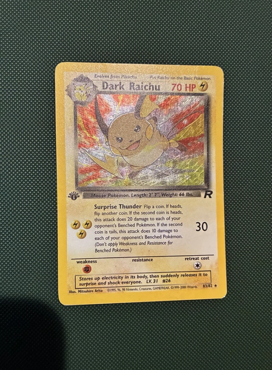 Raichu Pokémon TCG Secret Rare Individual Collectible Card Game Cards for  sale