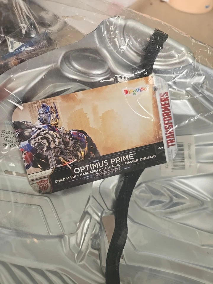 Transformers Optimus Prime 2017 Licensed Mask Child Size Brand New Cosplay - Image 3 of 4