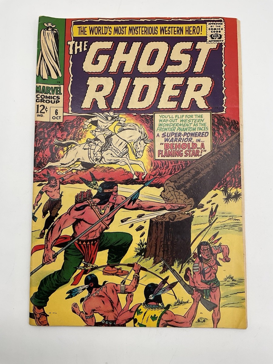 アメコミ Ghost Rider Marvel Marvel Comics: The Ghost Rider #6 1967 /so | eBay