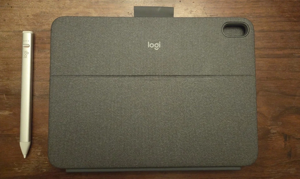 Logitech Combo Touch Keyboard Case for Apple iPad 10th Gen. With Crayon - image 2 of 3