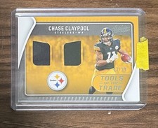 2021 PANINI ABSOLUTE CHASE CLAYPOOL DUAL PATCH /99 Steelers Bears