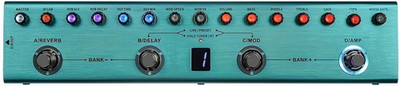 Portable Guitar Multi-Effects Pedal with 36 Editable Presets, XLR Balanced Outpu
