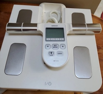 Omron HBF-516 Full Body Composition Sensing Monitor Scale Body Fat BMI Weight 3