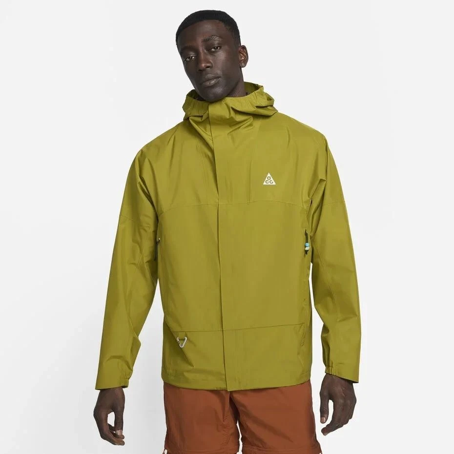 Nike ACG Storm Fit ADV Cascade Rains Moss Full Zip Jacket Size L, XL DV9415 390