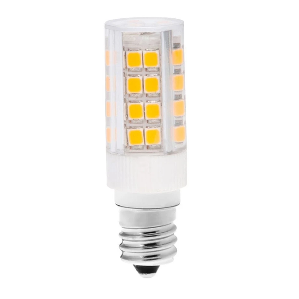 E12-51S-DW T3 Candelabra E12 Base LED 120V Halogen Replacement Bulb, 3.5W, 35... - Image 2 of 4