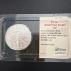 2001 Silver American Eagle $1 - BU - Brilliant Uncirculated - In Capsule