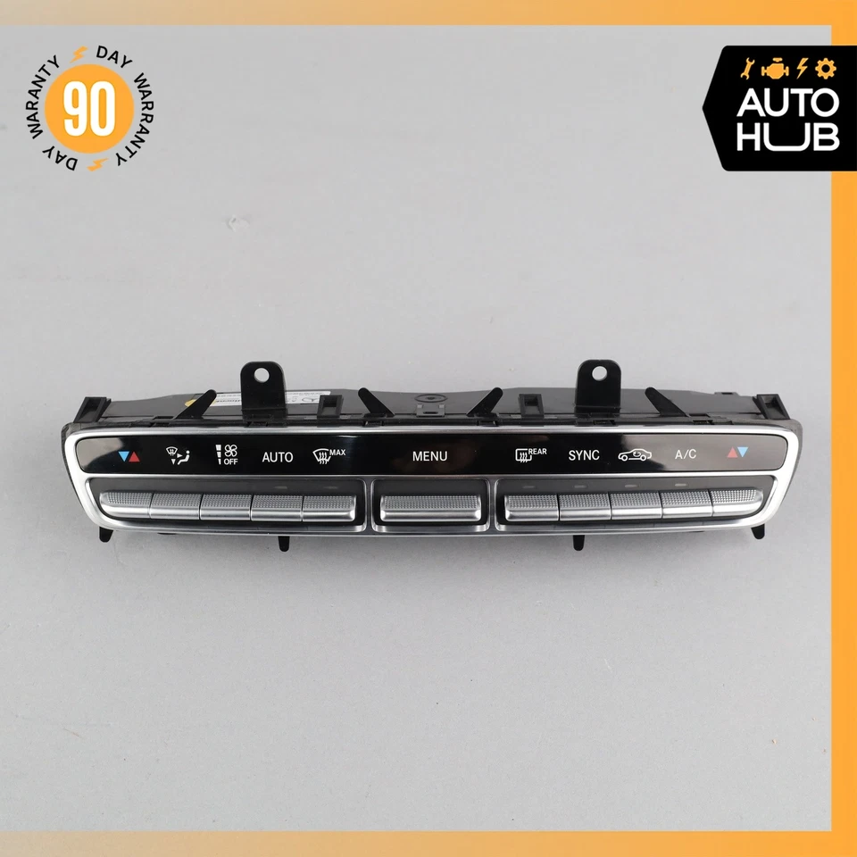 Interruptor de control de clima de calefacción 15-19 Mercedes W205 C300 C43 AMG GLC300 OEM Foto 2 de 4