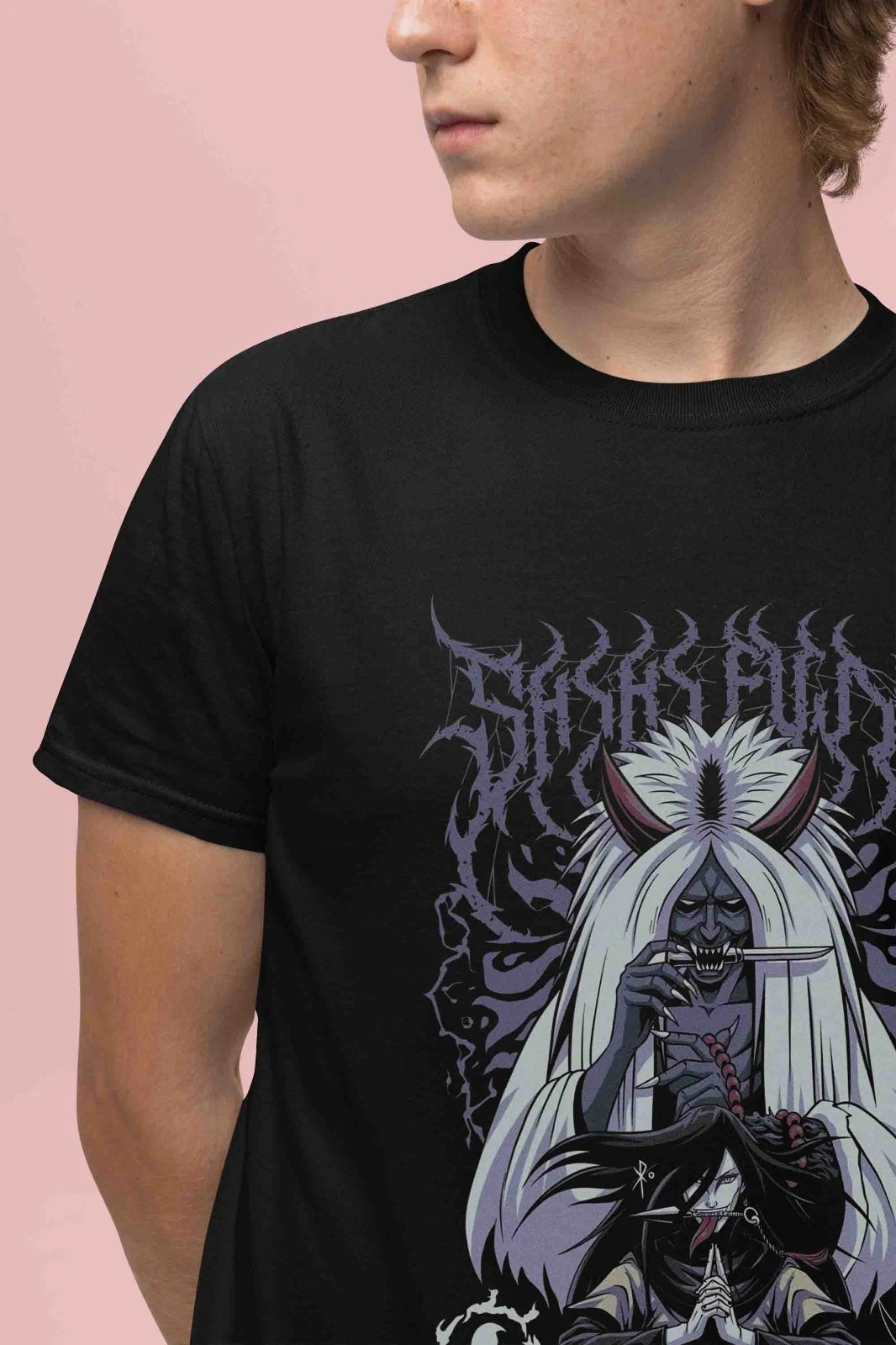 Narutoo Shirt Orochimaru Tshirt Tsunade T-Shirt Sasuke Anime Jiraya Unisex Tee