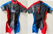 Stearns Viper Neoprene Shorty Wetsuit Black/Blue/Red Sz.XL