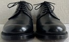 J Crew Essex CL531 Black Leather Plain Toe Goodyear-Welted Derbies US 12 ($450) — photo 5