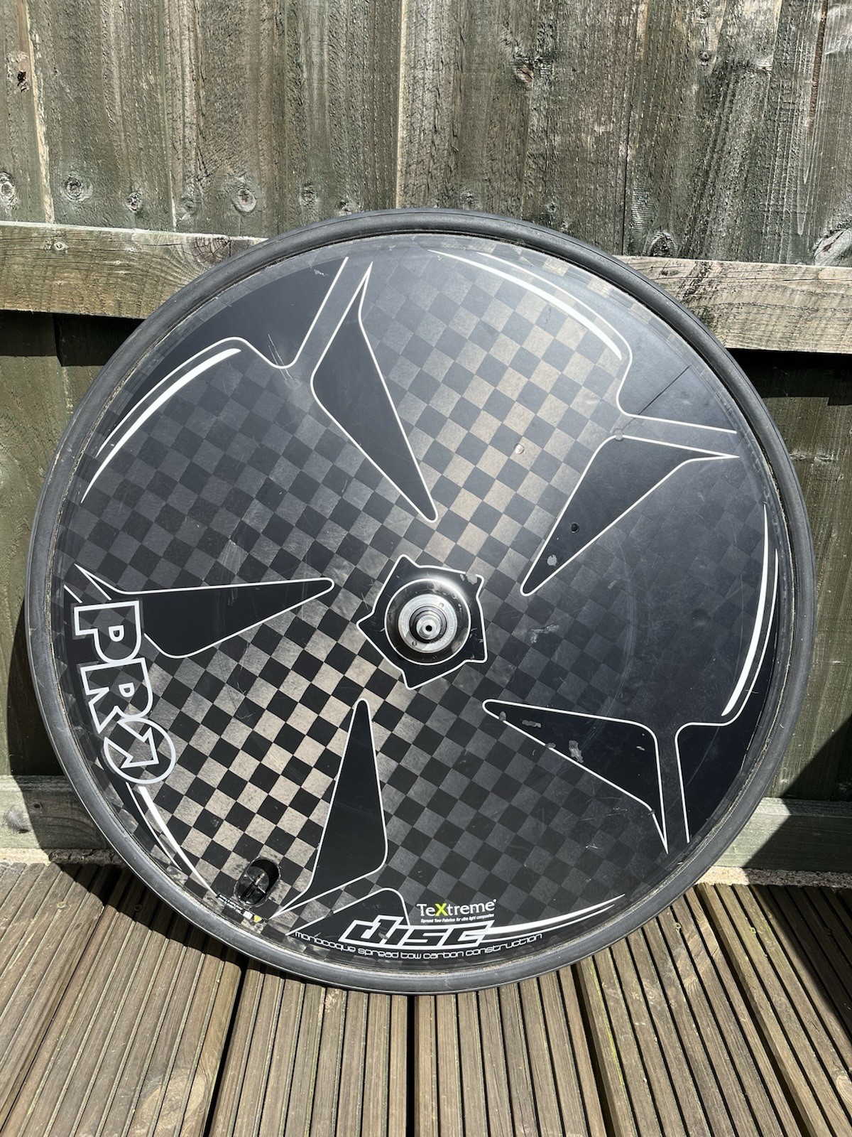 Shimano Pro Textreme Disc Wheel - With Vitoria Corsa Speed Tub - Rim Brake 700c