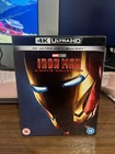 Iron Man: 3-Movie Collection [4K UHD + Blu-ray] Marvel Trilogy 1-3 Box Set