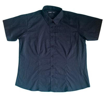 Uneek Workwear Hemd Damen Größe UK 16 XL Kurzarm Oxford faltenfrei UC704