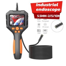 1080P HD LED Handheld Industrial Endoscope 8mm Borescope Inspection Snake Camera