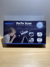 Moon Scan Kids Lunar Telescope   Portable Tripod 90x Magnification New In Box