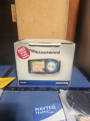  RARE Alpine Blackbird GPS Navigation PMD-B100 Dock PMD-DOK1 Cradle BUNDLE NEW