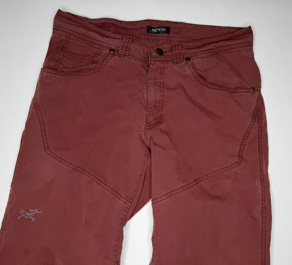 Arc’teryx Bastion Pants Double Knee Outdoor Gorpcore Canvas | 32R - Image 3 of 4