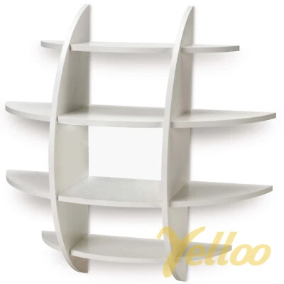 YELLOO MENSOLA DA PARETE SFERICA BIANCA 61x61 Design NS-01010000