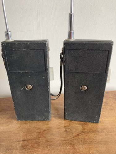Talkies/émetteurs-récepteurs Walkie VERITONE Made in Japan années 60 TRES RARE - Photo 4/7