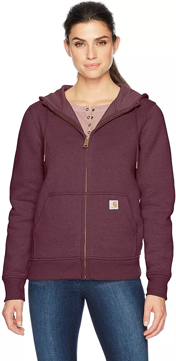 Carhartt women's clarksburg top zip front sweatshirt