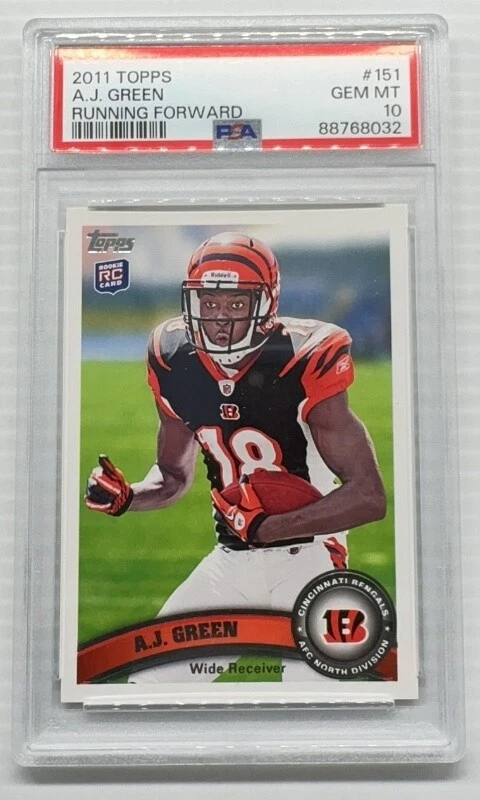 AJ Green Topps #151 Running Forward