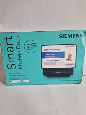 Siemens Bosch Smart Kitchen Dock Tablet Docking Station with Alexa iOS/Android