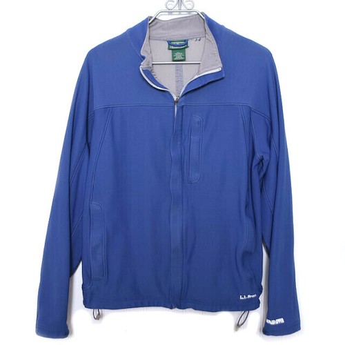 L.L. Bean Mens Blue Softshell OAKL8 