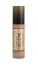 Makeup Revolution London Conceal & Glow Illuminating Foundation, F4 0.7 fl oz