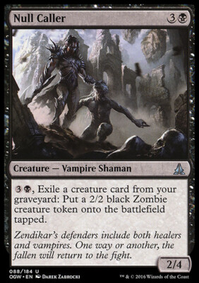 Magic the Gathering MTG Null Caller (88) Oath of the Gatewatch   LP