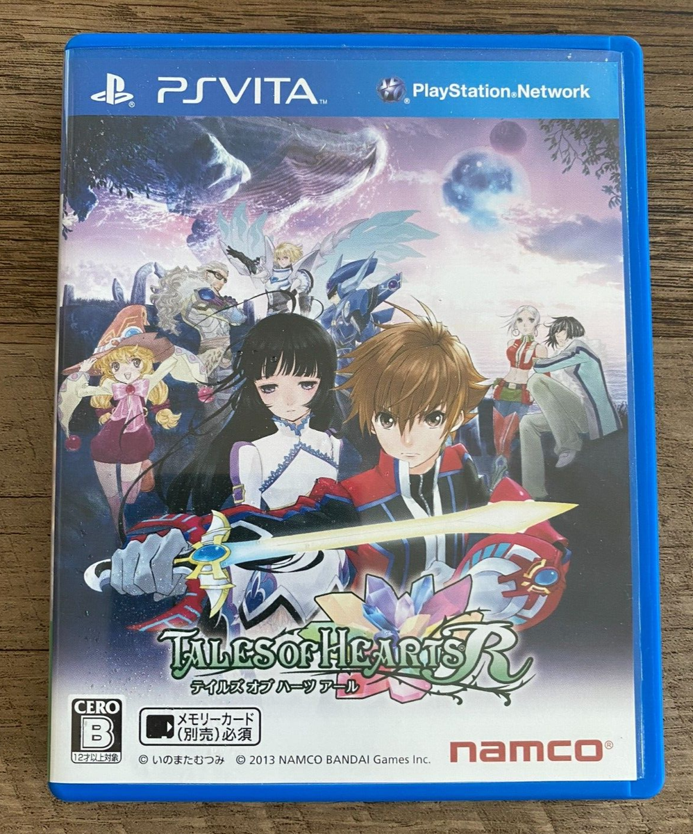 Tales of Hearts R Video Game Namco JPN version PlayStation Vita RPG  Complete