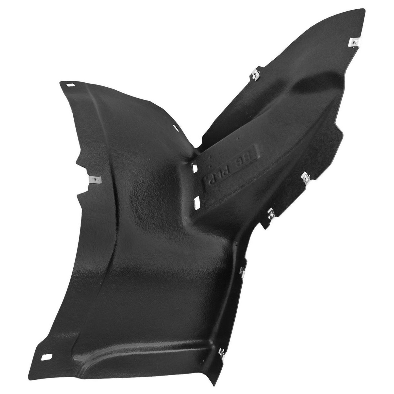 Doublure d'aile avant gauche pour Passat B6 2005-2010 en plastique HDPE noir