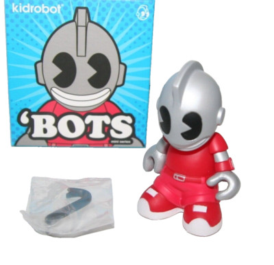 Kidrobot - ' Bots Mini Series 3 (2011) - Urban Vinyl 3'' KidVandal rote Figur