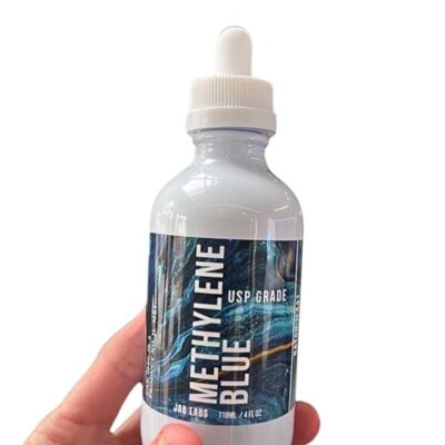 4 oz Methylene Blue USP Pharmaceutical Grade 1000 mg per Bottle MADE IN USA