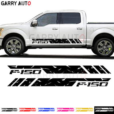 2x Gravel style Graphics Sport Side Door  Vinyl Decal Sticker For Ford  F-150