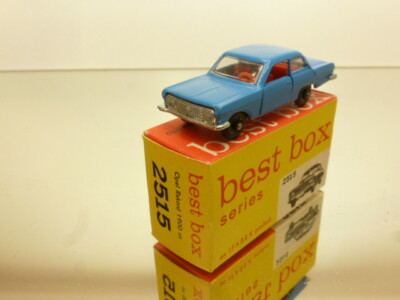 BESTBOX 2515 OPEL REKORD 1900cc - BLUE L6.0cm - VERY GOOD
