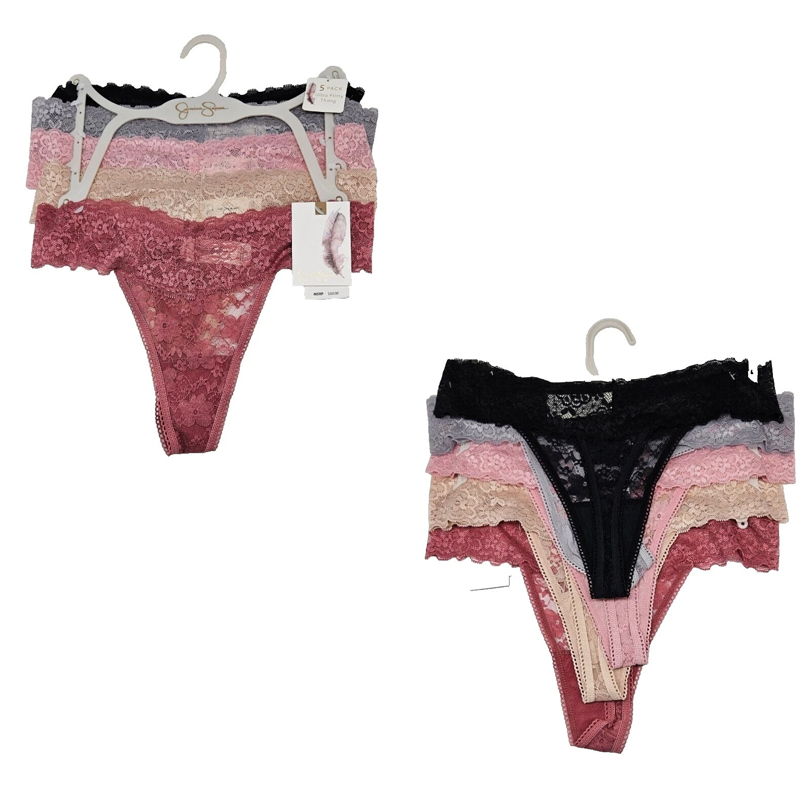 Jessica Simpson 黑色内裤女