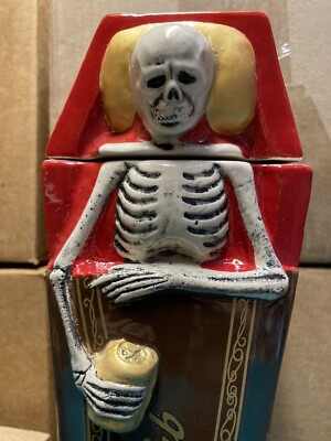 SCHULTZ & DOOLEY SKELETON CHARACTER STEIN FIGURAL 3-D BEAUTIFUL NEW