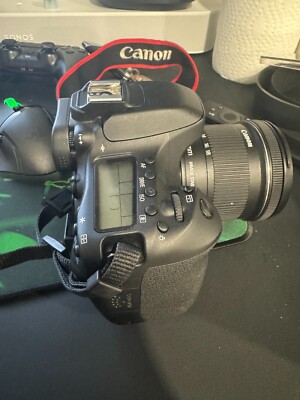 Canon EOS 80D 24.2 MP Digital SLR Camera - Black (with EF-S 18