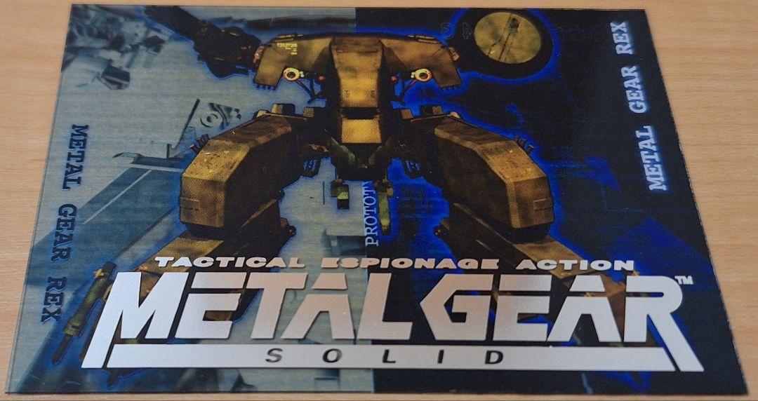 Metal Gear Solid Trading Card No.070 Konami Playstation | eBay