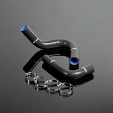 Black Silicone Radiator Hose Clamps Fit For 1949-1954 Chevy Fleetlinebel Air