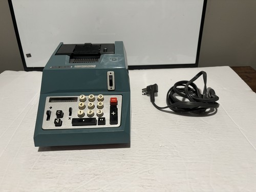 Vintage Olivetti Summa Quanta 20 Electric Adding Machine Calculator - Tested