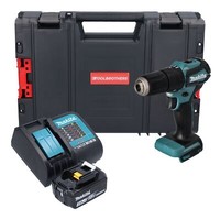Makita Dhp 483 SF1J-R Akku Schlagbohrschrauber 18V 40Nm + 1X Akku 3,0 Ah + Lader