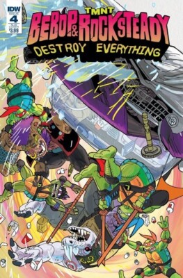 Teenage Mutant Ninja Turtles: Bebop & Rocksteady Destroy Everything #4 1$ SALE