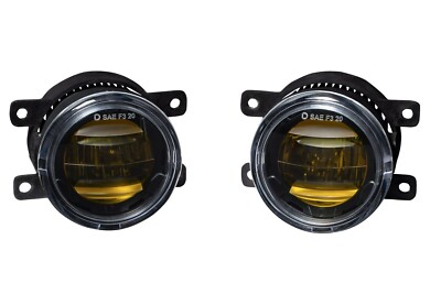 Diode Dynamics Elite Series Type A 3000k Amber LED Fog Lamps For Ford/Acura/Hond
