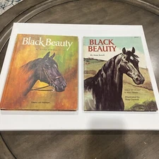 Black Beauty by Anna Sewell 1968 & 1962 Lot  - Grosset & Dunlap