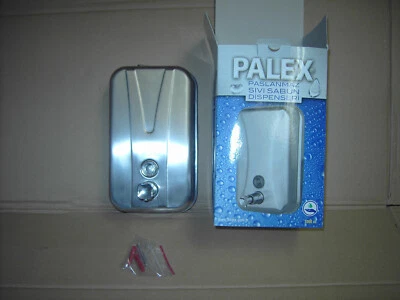 PALEX Seifenspender, Spender für Desinfektionsmittel usw. 1000ml, Edelstahl neu in OVP