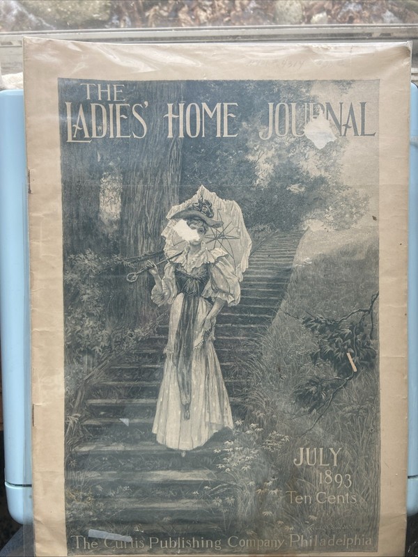 The Ladies Home Journal, Curtis Pub. Co. July 1893 , Complete Magazine