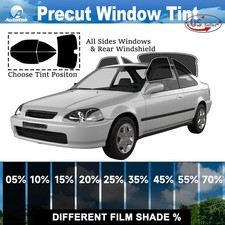 Precut All Sides Window Film Any Tint Shade For Honda Civic Coupe 1996-2000